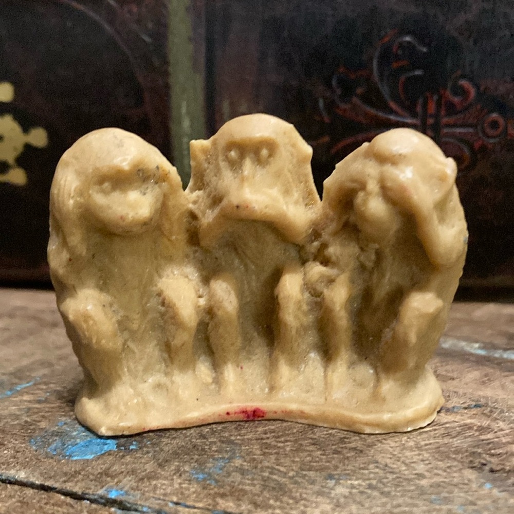 Vintage Monkeys “hear-speak-see no evil”